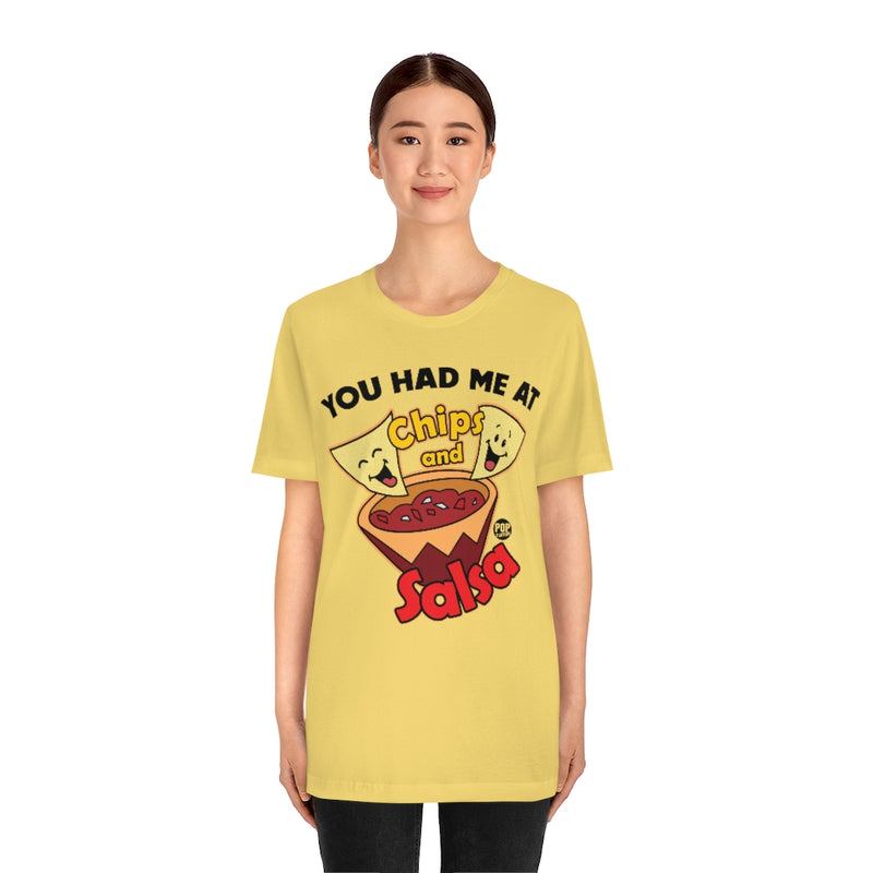 Load image into Gallery viewer, Had Me At Chips And Salsa Unisex Tee
