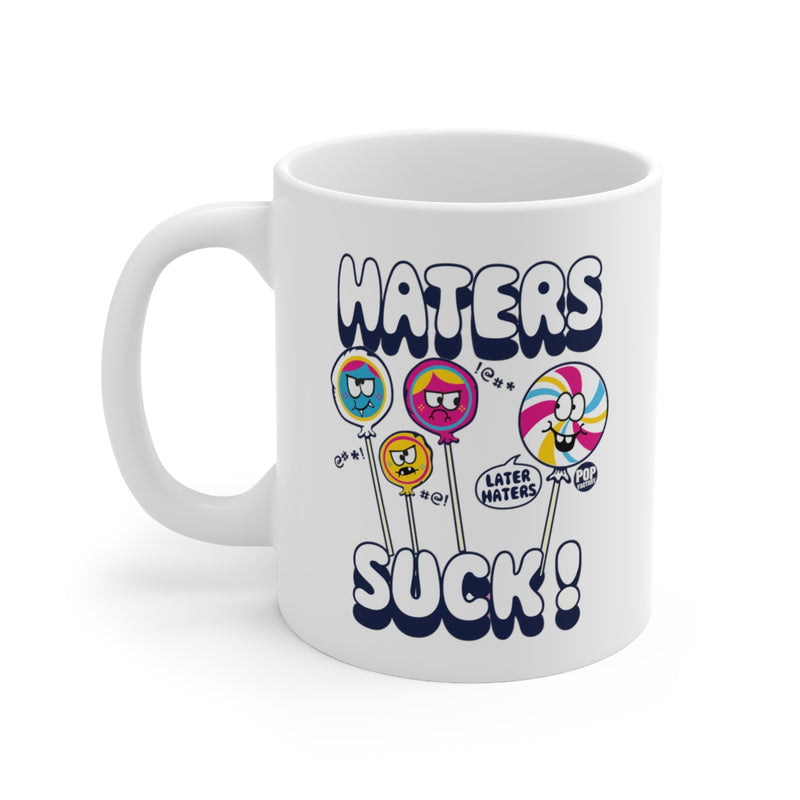 Load image into Gallery viewer, Haters Suck Lolipops Mug
