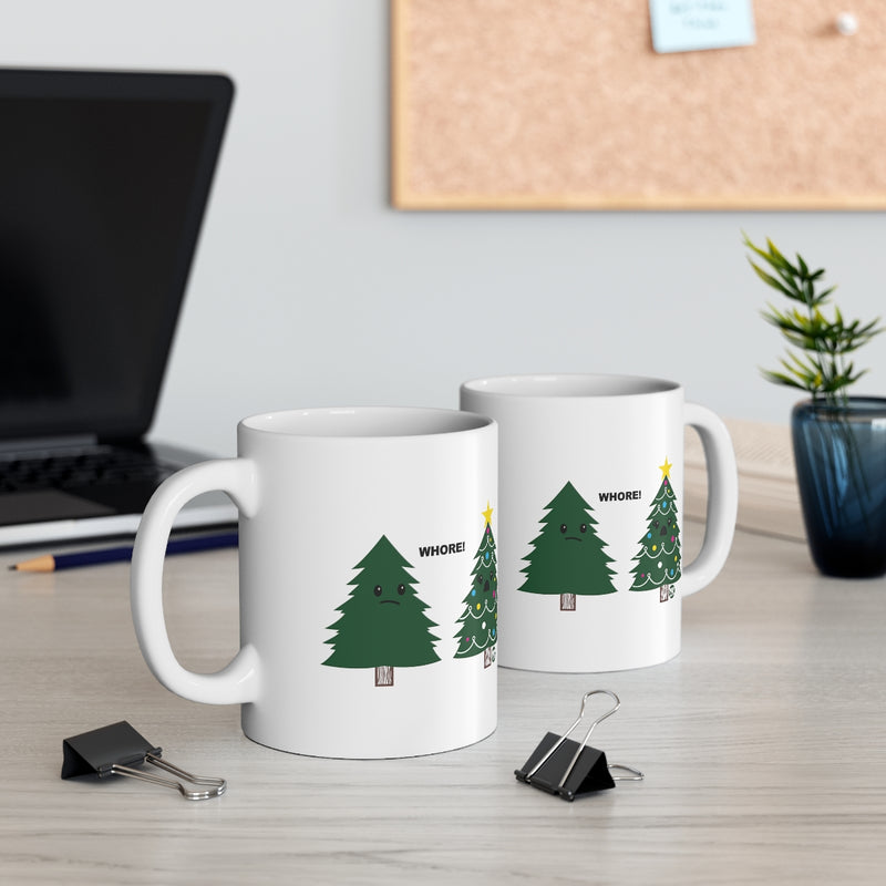 Load image into Gallery viewer, Xmas Tree Whore Mug
