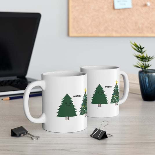 Xmas Tree Whore Mug