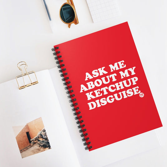 Ketchup Disguise Notebook