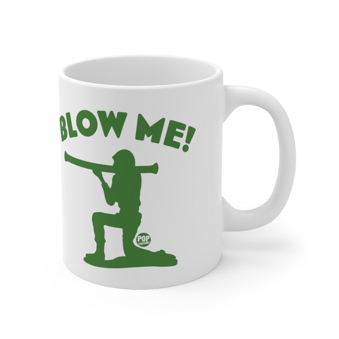 Blow Me Army Soldier Mug