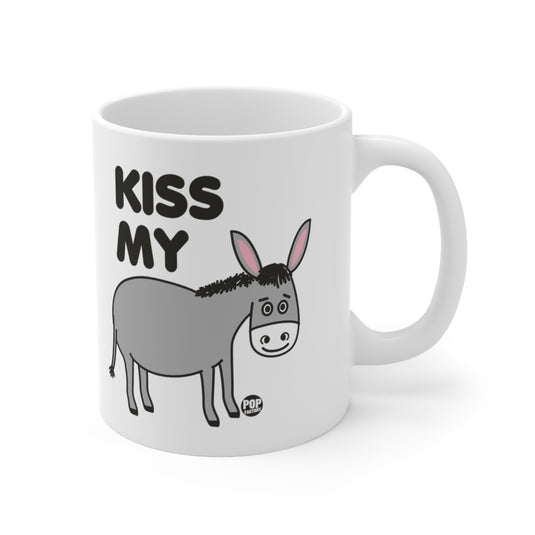 Kiss My Ass Donkey Mug