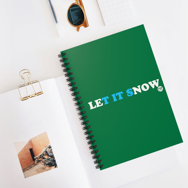 Load image into Gallery viewer, Let It Snow Tits Notebook
