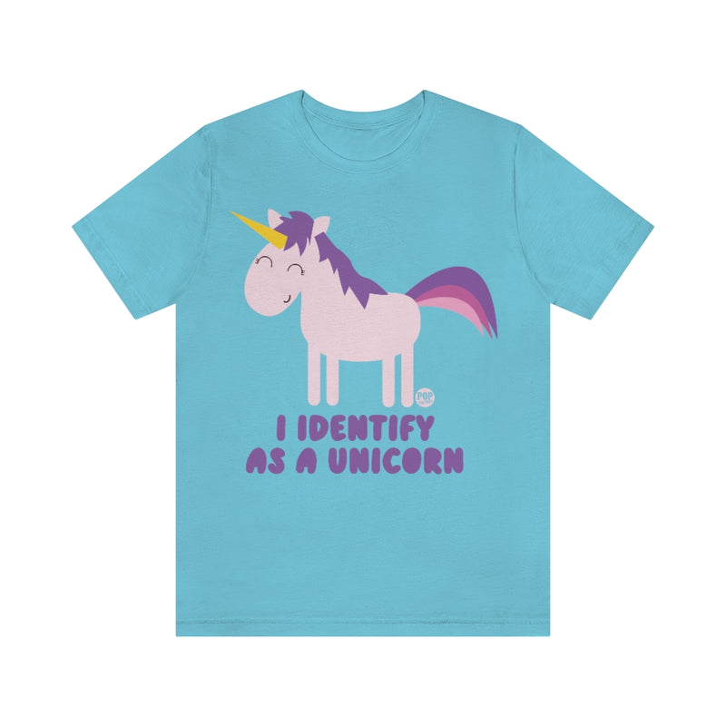 Load image into Gallery viewer, Identify As A Unicorn Unisex Tee
