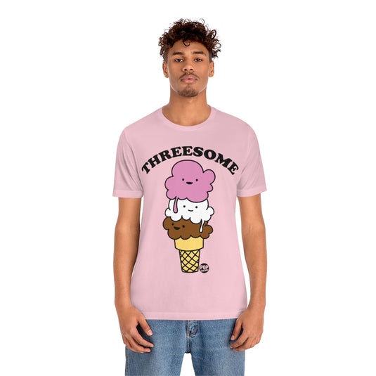 Threesome Icecream Unisex Tee