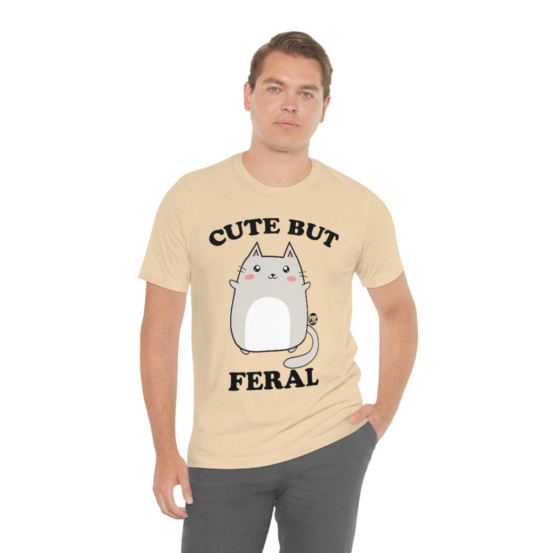 Load image into Gallery viewer, Cute But Feral Unisex Tee
