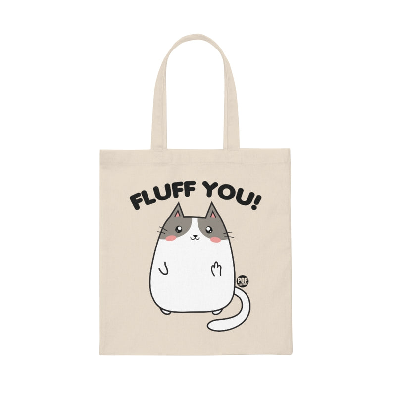 Load image into Gallery viewer, Fluff You Cat Tote
