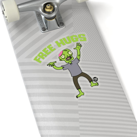 Free Hugs Zombie Sticker