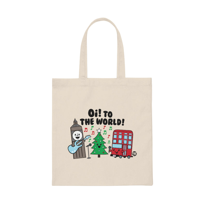 Load image into Gallery viewer, Uk - Oi To The World Xmas Tote
