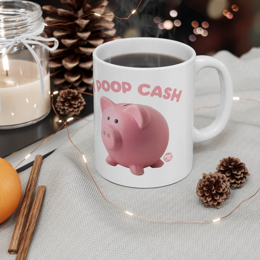 I Poop Cash Piggy Bank Photo Mug
