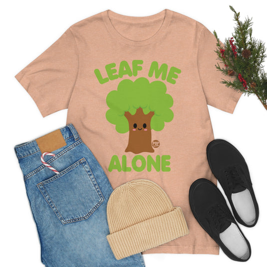 Leaf Me Alone Tree Unisex Tee