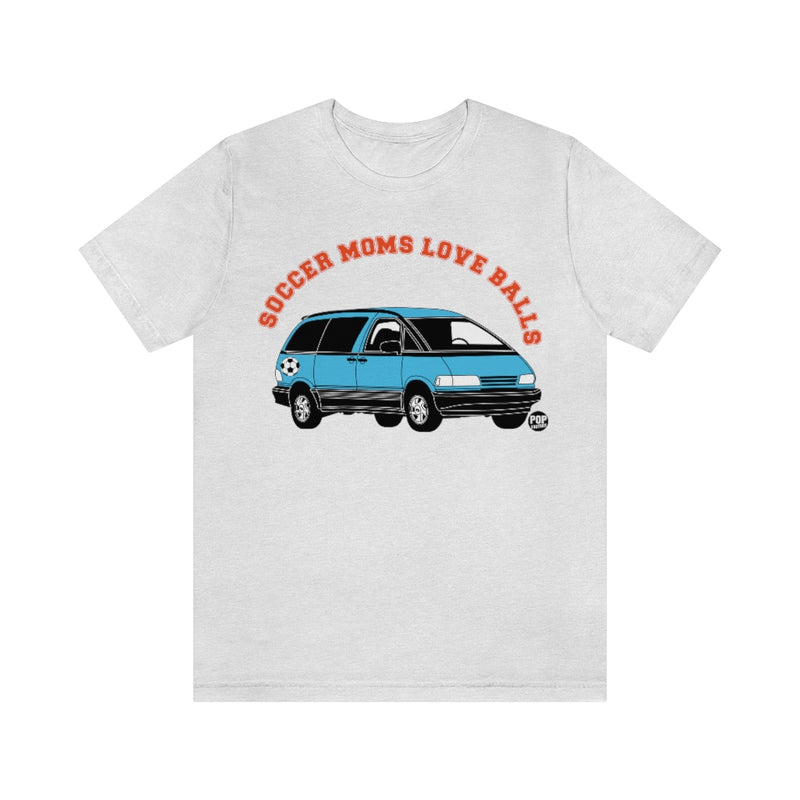 Load image into Gallery viewer, Soccer Moms Love Balls Unisex Tee
