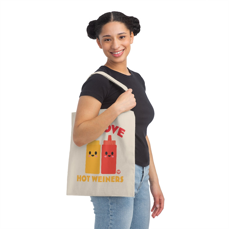 Load image into Gallery viewer, We Love Hot Weiners Tote
