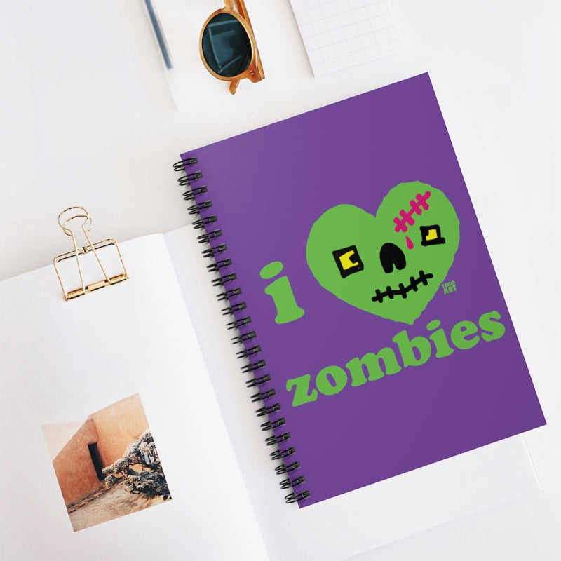 Load image into Gallery viewer, I Love Zombies Notebook
