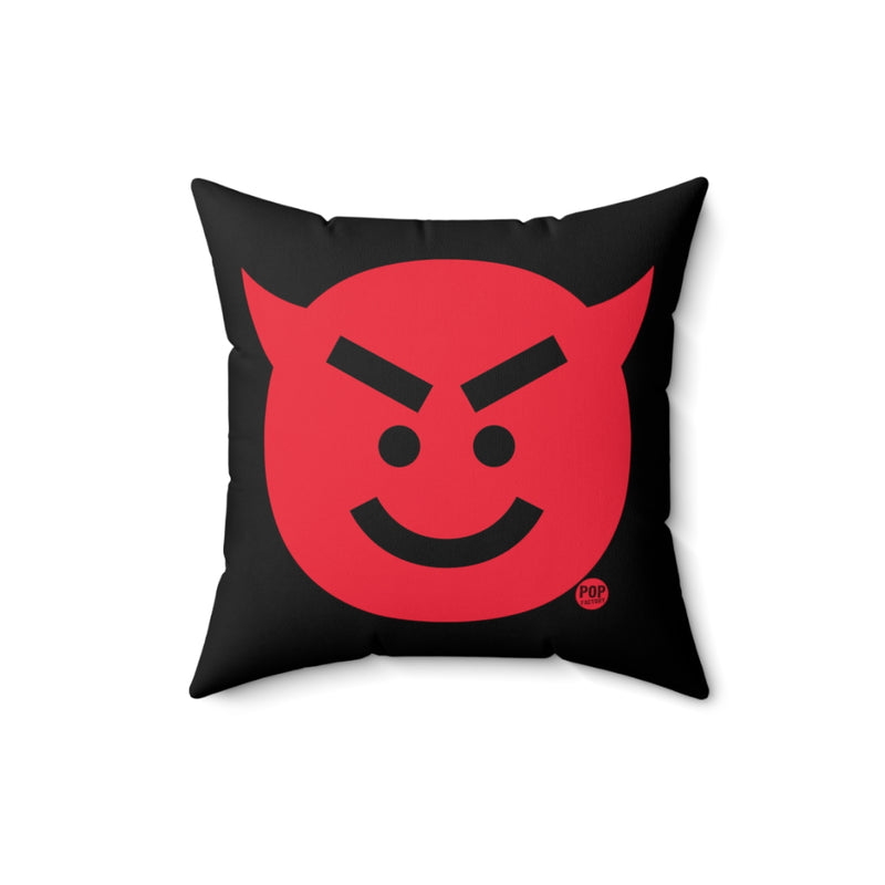 Load image into Gallery viewer, Devil Smiley Face Pillow
