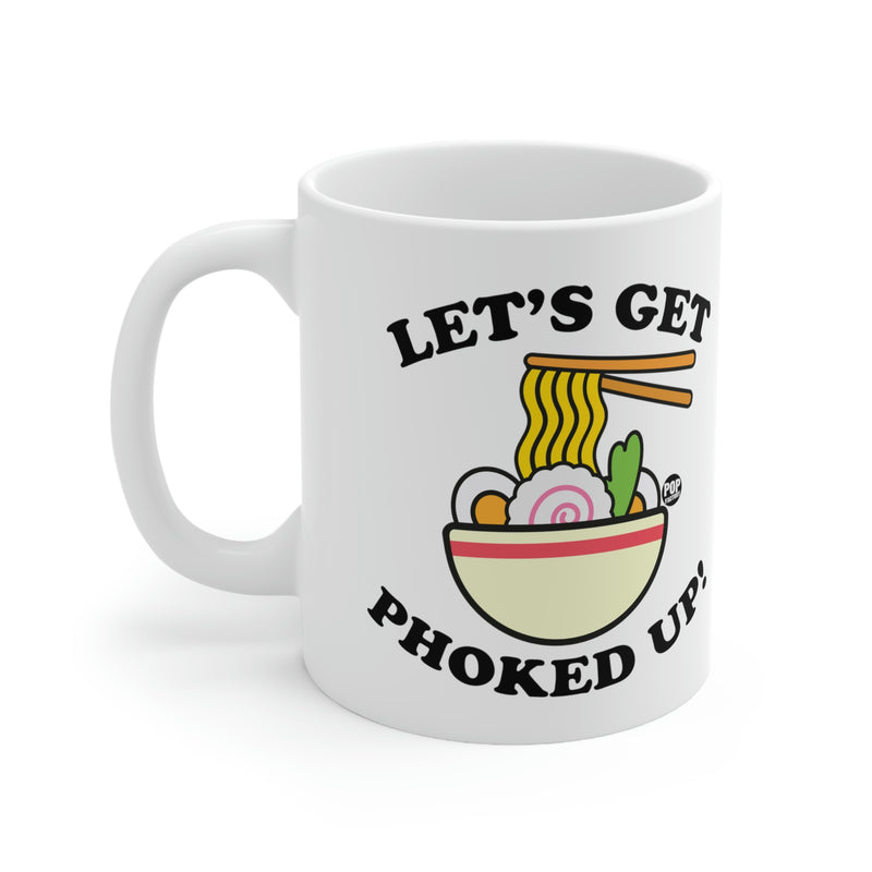 Load image into Gallery viewer, Let&#39;s Get Phoked Up Coffee Mug
