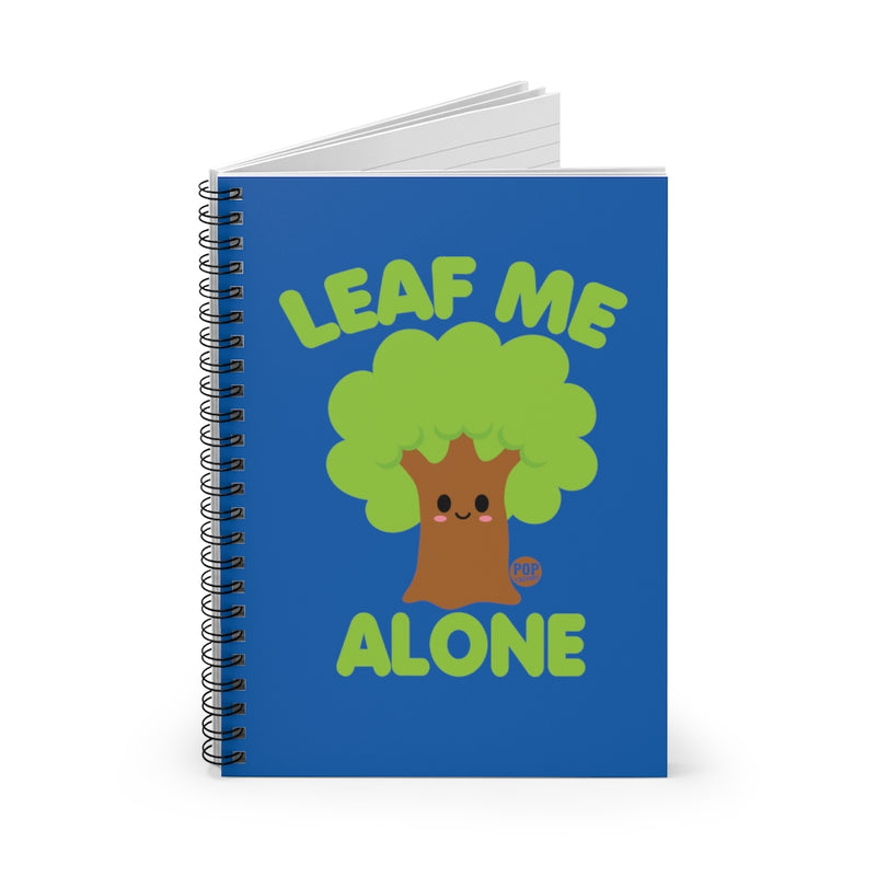 Load image into Gallery viewer, Leaf Me Alone Tree Notebook
