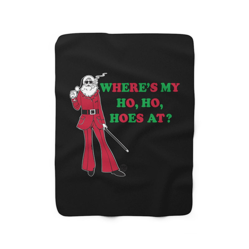 Load image into Gallery viewer, Where My Ho Hos At Santa Blanket
