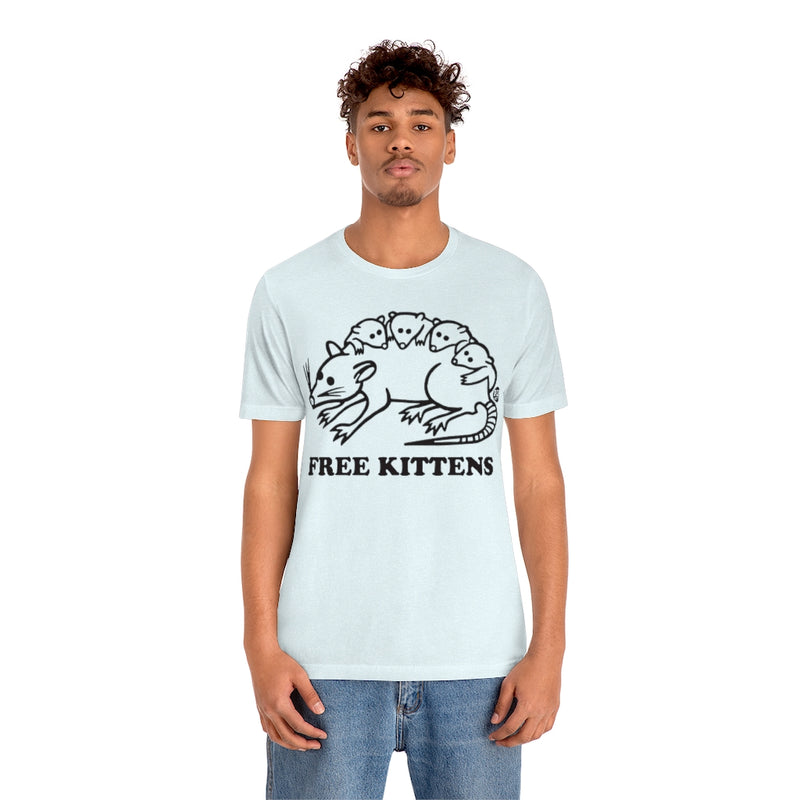 Load image into Gallery viewer, Free Kittens Possum Unisex Tee
