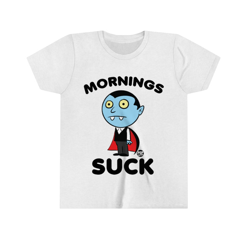 Load image into Gallery viewer, Morning Suck Dracula Youth Short Sleeve Tee

