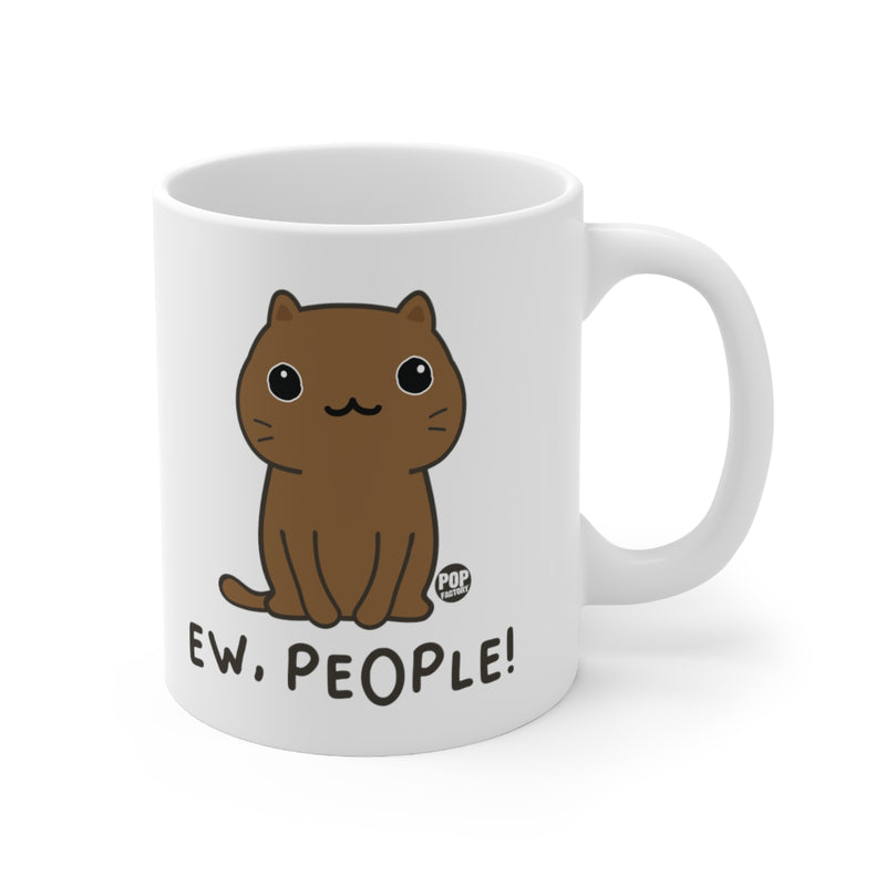 Load image into Gallery viewer, Ew People Cat Mug
