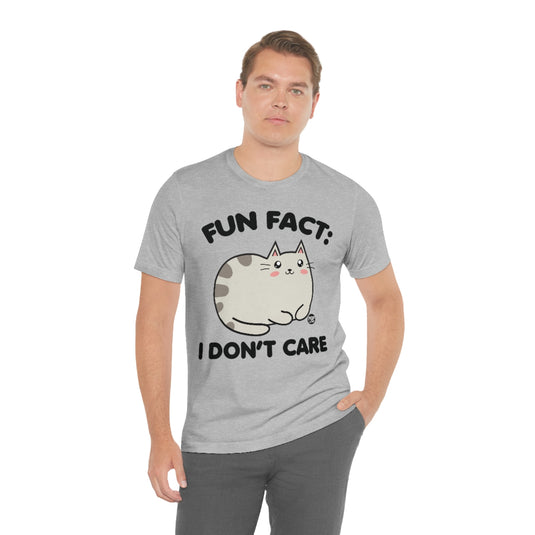 Fun Fact Cat Unisex Tee