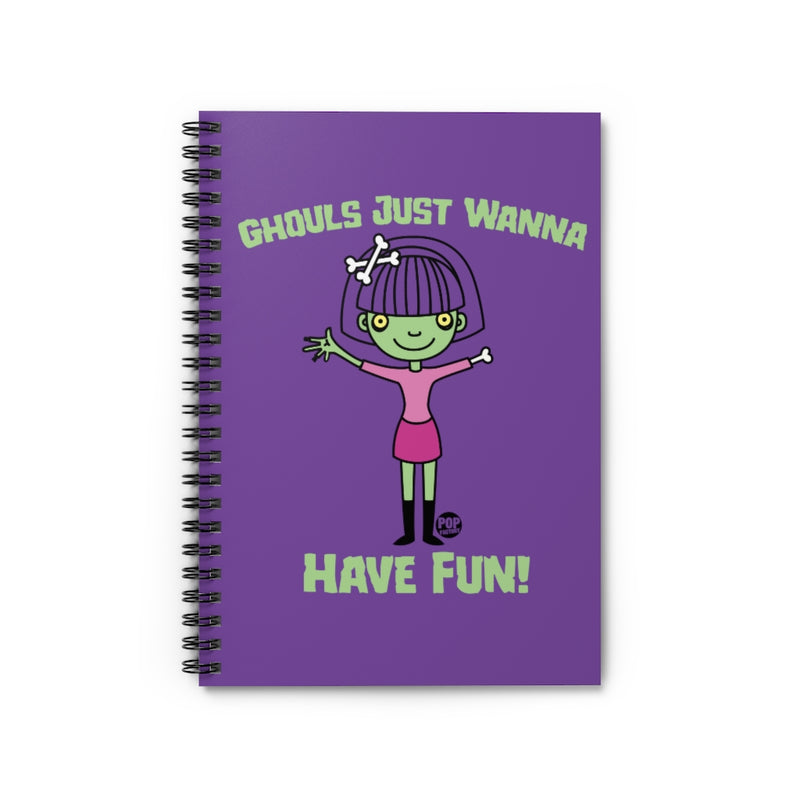 Load image into Gallery viewer, Ghouls Just Wanna Have Fun Notebook
