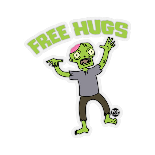 Free Hugs Zombie Sticker