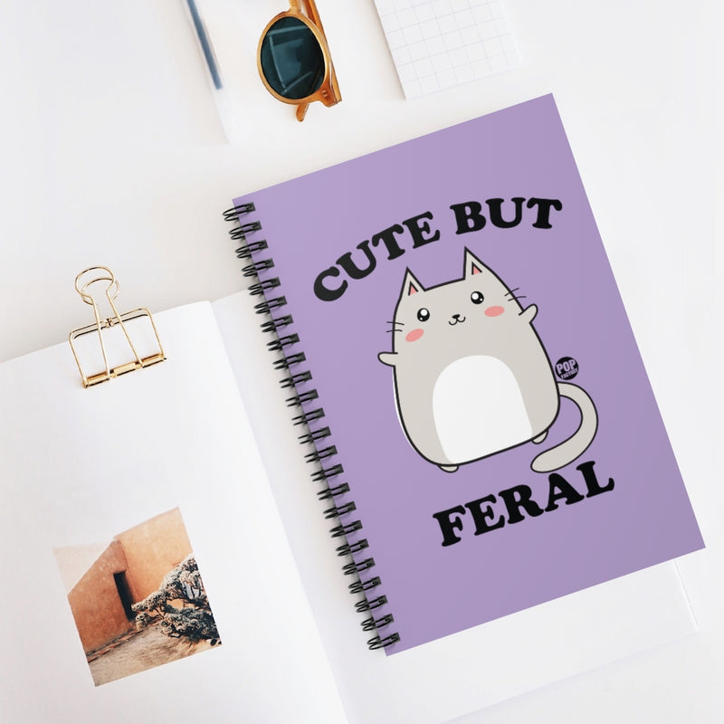 Load image into Gallery viewer, Cute But Feral Notebook

