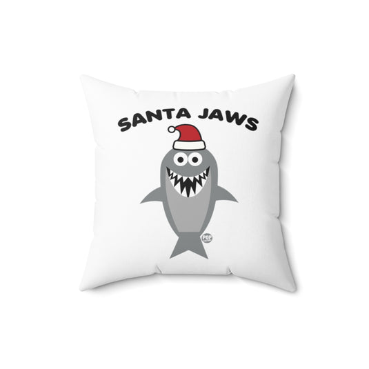 Santa Jaws Shark Pillow