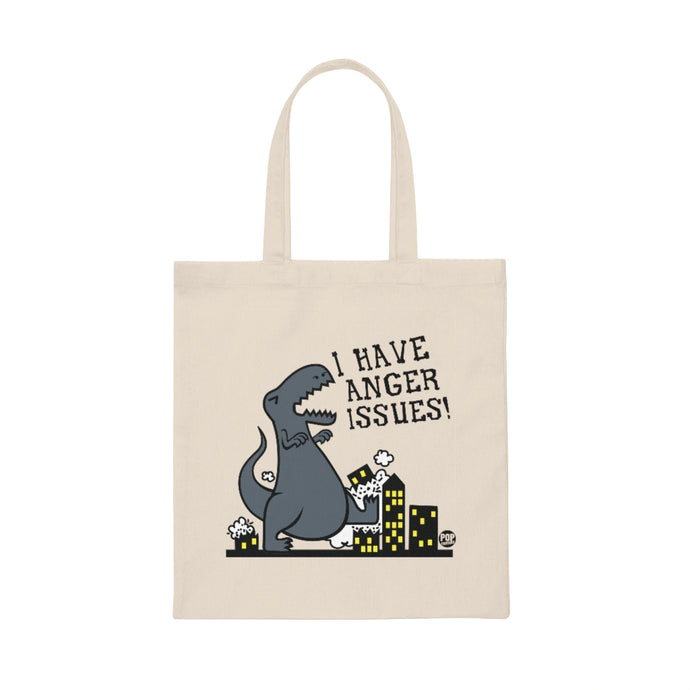 Anger Issues Dinosaur Tote