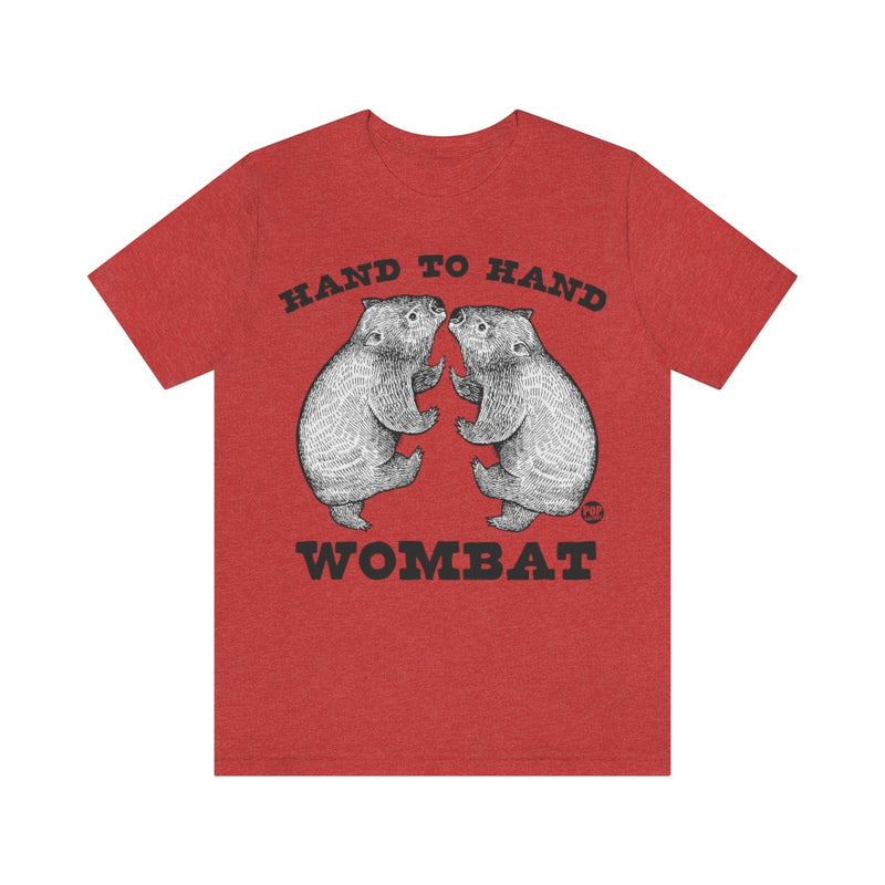 Load image into Gallery viewer, Hand To Hand Wombat Unisex Tee
