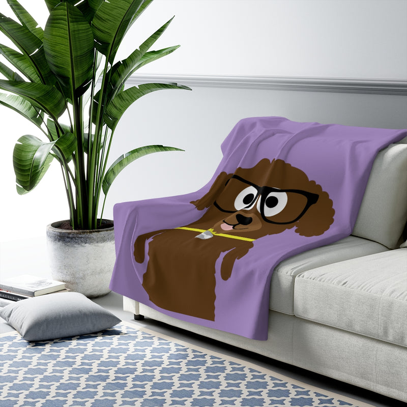 Load image into Gallery viewer, Bow Wow Meow Labradoodle Blanket
