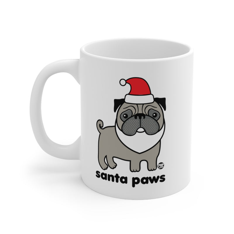 Load image into Gallery viewer, Santa Paws Pug Mug
