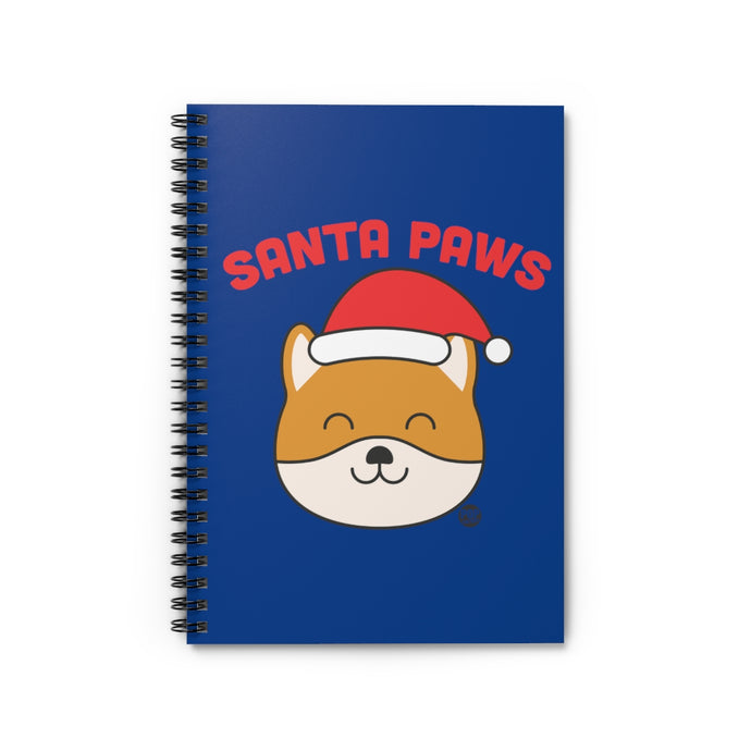 Santa Paws Dog Notebook