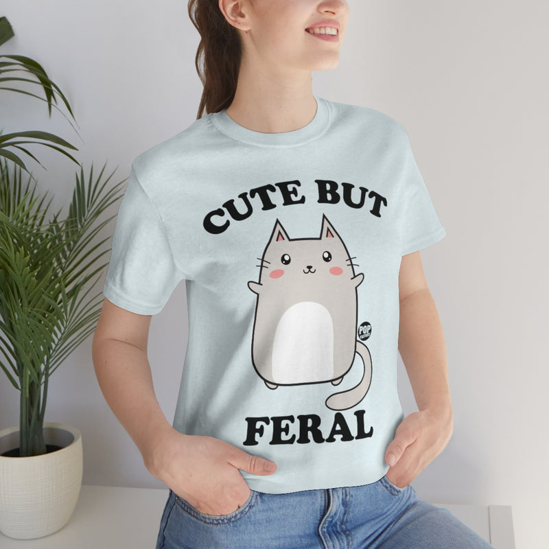 Load image into Gallery viewer, Cute But Feral Unisex Tee
