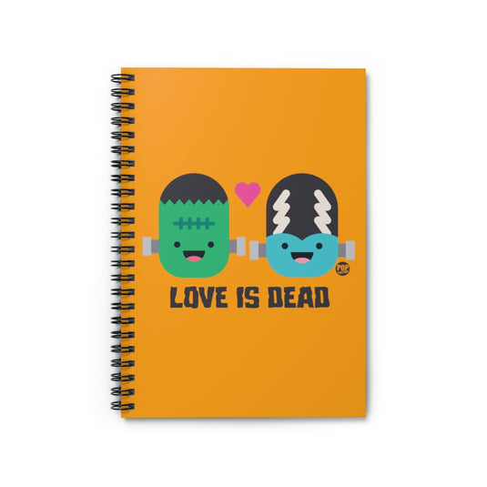 Love Is Dead Frankenstein Notebook