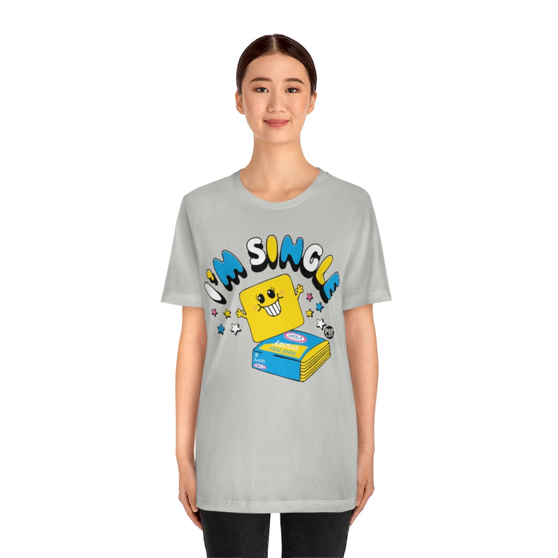 Load image into Gallery viewer, I&#39;m Single Cheese Unisex Tee
