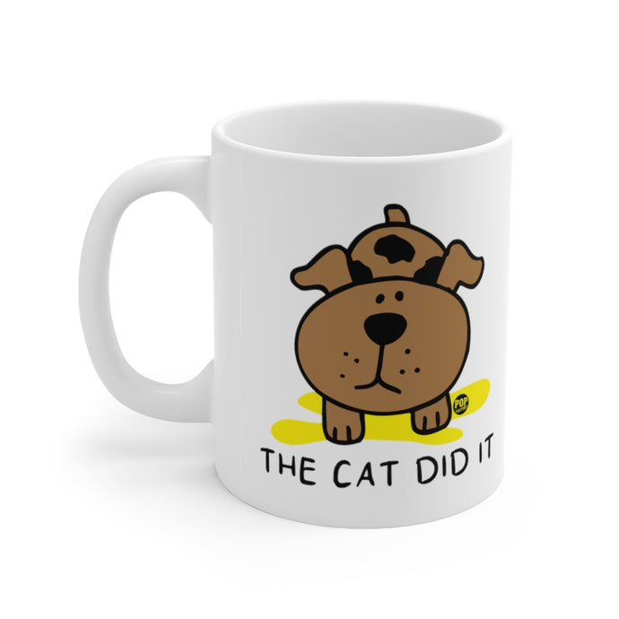 Cat Did It ! Coffee Mug