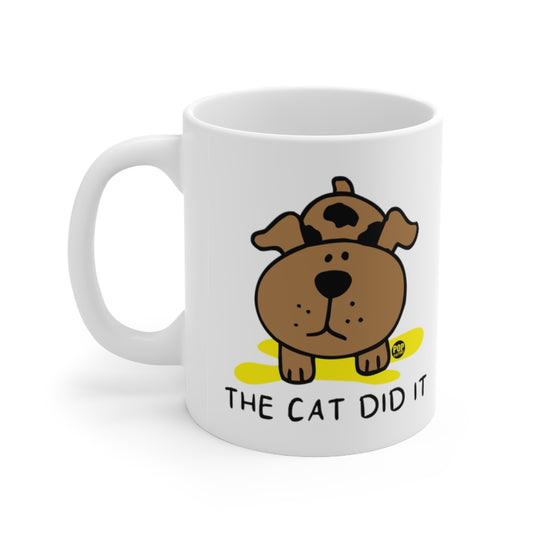 Cat Did It ! Coffee Mug