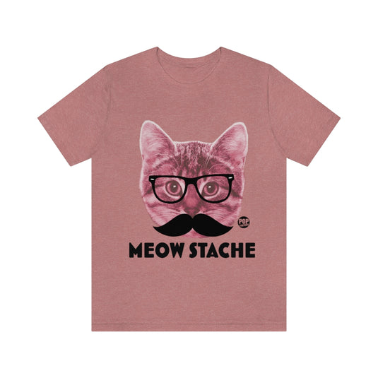 Meow Stache Unisex Tee