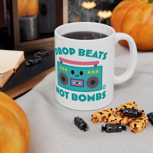 Drop Beats Not Bombs Mug