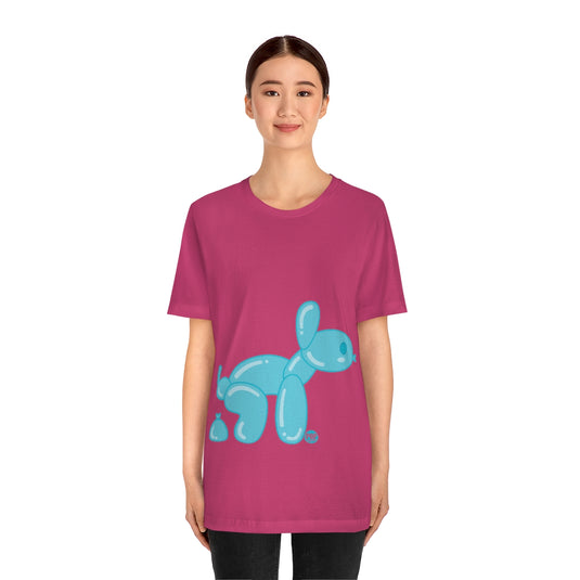 Balloon Dog Poop Unisex Tee