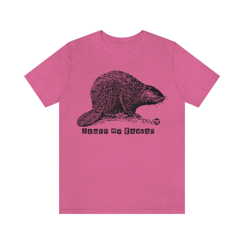 Load image into Gallery viewer, Stuff My Beaver Unisex Tee
