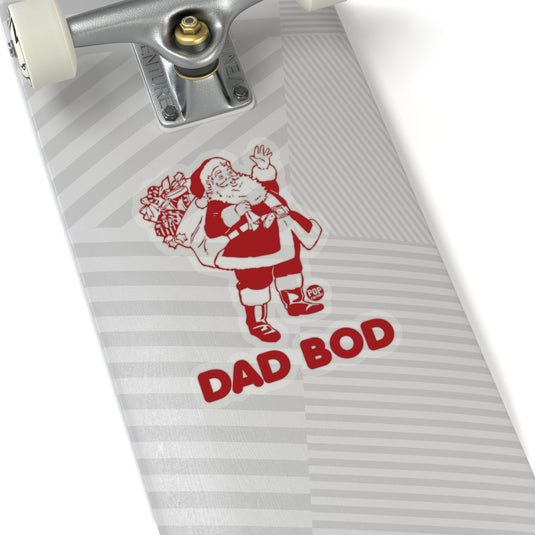 Dad Bod Santa Sticker
