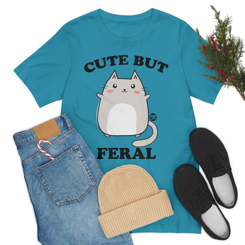 Load image into Gallery viewer, Cute But Feral Unisex Tee
