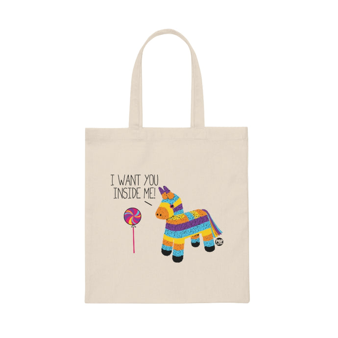 I Want You Inside Me Pinata Tote
