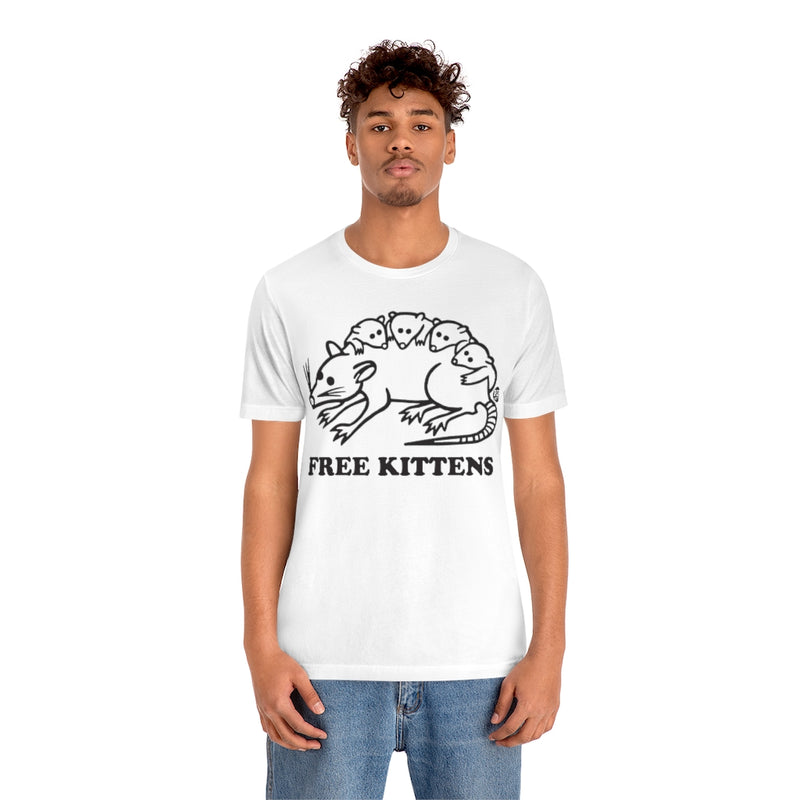 Load image into Gallery viewer, Free Kittens Possum Unisex Tee
