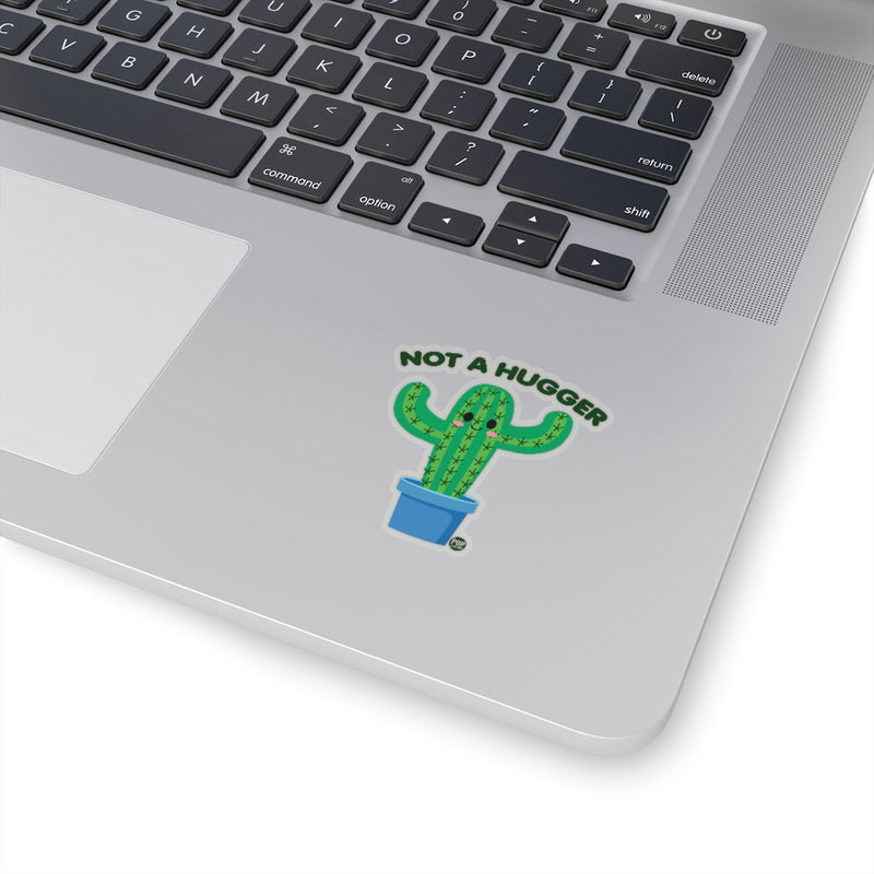 Load image into Gallery viewer, Not A Hugger Cactus Sticker
